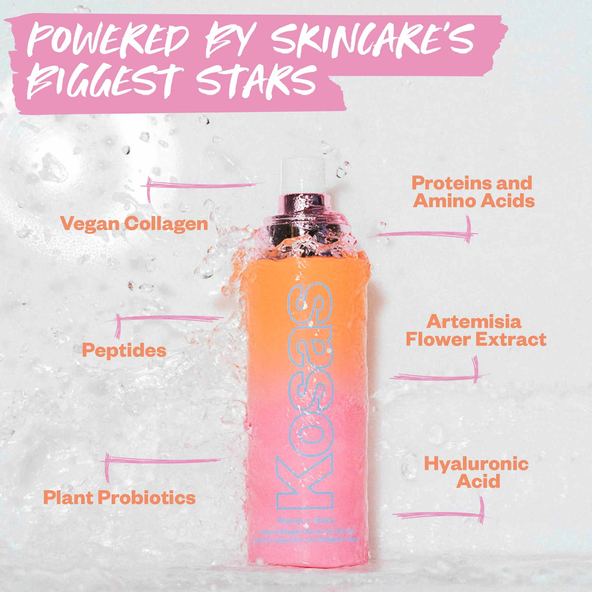 Mini Plump + Juicy Vegan Collagen Spray-On Serum - Image 4